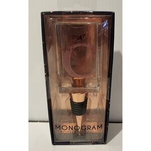 Dabney Lee monogram bottle stopper  - initial/monogram - C